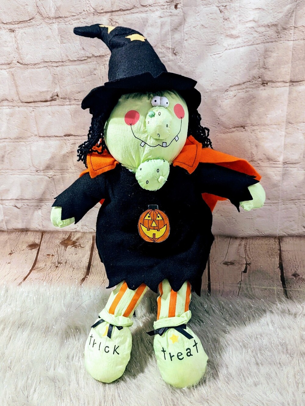 Green Witch Plush Shelf Sitter 1996